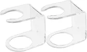 Outanaya Transparent Creative Baseball Bat Display Mounted Bat Support for Home Ideal for Showcasing Signed Bats and Collectibles