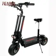 Fieabor 6000w/60v Two Wheel 13in Folding Electric Kick Scooter NEW