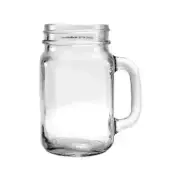 International Tableware, Inc 4 oz Clear Mason Jar Shot Glass w/ Handle - 4 Doz