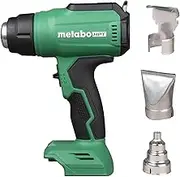 Metabo HPT 18V MultiVolt™ Cordless Heat Gun | Tool Only - No Battery | LCD Display | Three Nozzles Included | 1022 Degree Max Temp | Lifetime Tool Warranty | RH18DAQ4
