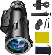 Monoculars for Adults High Powered | Professional Monocular Scope with 80x Magnification - Lightweight Accessories for Mountain Climbing Camping Outdoor Adventure