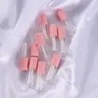 Containers Pink Refillable Bottles Sample Bottles Lip Gloss Tubes DIY Lip Gloss