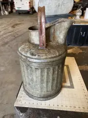 Farmhouse Jug Vase Milk Can Pitcher Galvanized (pp106)