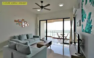 金海灣的3臥室公寓 - 138平方公尺/3間專用衛浴J.Leisure SeaView 2 Danga Bay