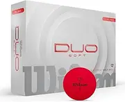 [WILSON] 2025 Duo Soft Golf Balls - White, 12 Balls