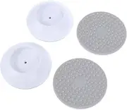 BESTonZON Protect Your Home: 4 Pcs Wall Bumpers Safety Gates Baby Pet Door Protectors Pressure Fitted