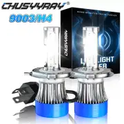 Pair H4 9003 Headlight Kit LED Hi-Low Beam For Mitsubishi Triton MN 2009-2015