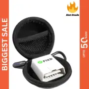 OBD2 Tool Carrying Case for Bluetooth Car Scanner, EVA Storage Pouch with Clip
