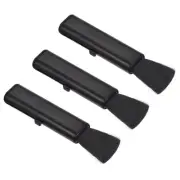 Keyboard Cleaning Brush, 3 Pack Telescopic Window Groove Cleaning Brush Black