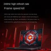 New Xiaomi Redmi G Pro 2022 Gaming Laptop 16 Inch 2.5K 240Hz LCD Screen Notebook AMD Ryzen R7 6800H 16GB 512GB RTX3060 Netbook