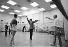 Jerome Robins choreographing 'The Concert' on November 6 1974 Old Photo 5
