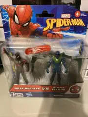 Spider-Man action figures Morales Vs Marvel’s Vulture