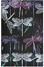 GAIREG Dragon Fly Black Large Tea Towels, 28x18 Bulk Cute Tea Towels, Set of 4