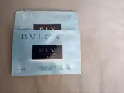 Bvlgari BLV edp II Parfum, 5x 10ml body lotion samples Rare & Discontinued