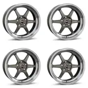 4 Borbet Wheels DB8GT 8.5x18 ET40 5x108 GRAPP for Renault Laguna