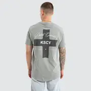 [Kiss Chacey] Resolved Dual Curved Tee Pigment Limestone