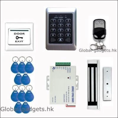 RFID Card + Password Door Access Control System+ Magnetic Lock+ Remote Control