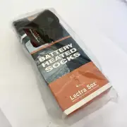 Nordic Gear Lectra-Sox Vintage 1984 Battery Heated Wool Blend Socks Size XSmall