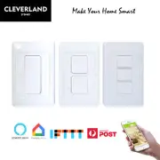 AU Approved Smart WIFI Wall Light Touch Panel Switch App Socket Alexa Google hom