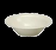 Oneida F1000000720 Cream White 11 oz Porcelain Grapefruit Bowl - 3 Doz