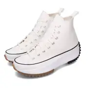 Converse Run Star Hike White Black Gum Men Women Unisex Lifestyle Bold 166799C