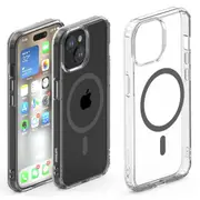 Philips Magnetic Case for iPhone 15 Ultra Crystal Clear Case with MagSafe Phone Cover Case DLK6116TG