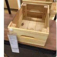 在飛比找蝦皮購物優惠-代購ikea松木抽屜盒KNAGGLIG收納盒整理盒木質文青風