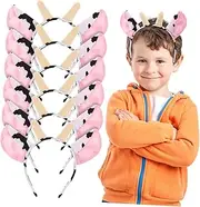 Animal Headbands Set Plush Hair Hoops Boys and Girls Party Hair Accessories