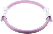 BESPORTBLE Pilates Circle Muscle Pilates Ring Circle Pilates Exercise Circle Pilates Ring Exercises Yoga Exercise Rings Pilates Ring for Thigh Workout Purple Foam