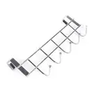 5-Hooks Clothing Coat Towel Hanger Rack Holder Shelf Over Door Home Bathr-N RNAU