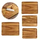 Kitchen Thickened Acacia Wood Chopping Board - High Hardness, Anti-bacterial з