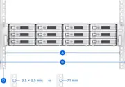 Synology Rail Kit RKS-02 (Sliding) for 1U, 2U and 3U NAS Systems ( Replaces RKS1317 ) RKS-02
