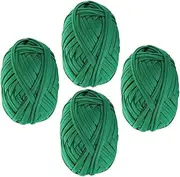 Yardenfun 4 Pack Plant Ties Tree Straps Garden Net Elastic Tree Support Straps Long Length for Staking Green