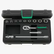 Stahlwille 40/9/4 Socket Set 1/4" Drive, Metric, 4-13 mm, 13 Pieces