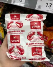 VIETNAMESE NOODLES VIFON INSTANT NOODLES TWO SHRIMPS WITH SATAY OIL FLAVOR