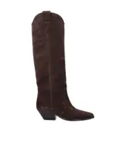 Isabel Marant Denvee Pointed-Toe Knee-Length Boots 36,37,38,39,40,41,42 CHOCOLATE
