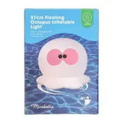 Mirabella 37cm Floating Octopus Inflatable Solar Light – Colour Changing LED