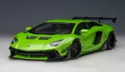 1/18 AUTOart LB-Works Lamborghini Aventador Pearl Green Model Car 79243