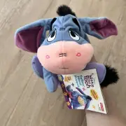 Disney Eeyore Plush Toy Talkin’ Hand Puppet By Fisher Price Vintage NWT Retired