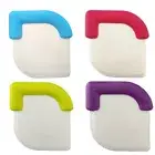 Kitchen Silicone Plastic Pan Scraper Cooking Utensils Tool Cake Batter Dough