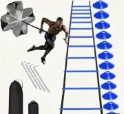 Agility Training Equipment Set |Soccer Training Equipment for Kids | Blue