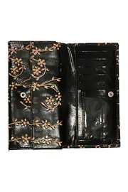 Flower Vine Clip Wallet--GLA-HBWP0236