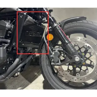 Rebel 1100T水冷排護罩 適用於 Honda Rebel 1100T改裝黑色水箱護網 Rebel250  re