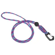 Badge Lanyard 18.8 Inch Necklace Keychain Cord Metal Clasp Hook, Multicolor Camo