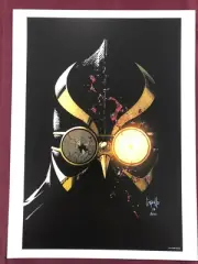 GREG CAPULLO OWLMAN POSTER 12 X 16" NM SHIPPED FLAT BATMAN VILLAIN