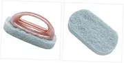 Sponge Eraser Cleaning Brush Bathtub for Cleaning Kitchen Cleaning Tools Bathroom Scrubber Brush Pink