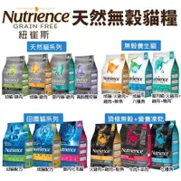 在飛比找蝦皮購物優惠-♡犬貓大集合♥Nutrience 紐崔斯 貓糧 小包 健康田