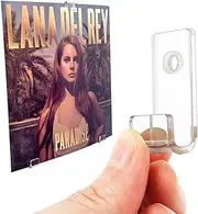 Vinyl Record Display Shelf Wall Mount, 30 Pack Minimalist Acrylic Vinyl Holder Wall Display Stand Record Album Shelves Wall Mounted Display for LP, CD Display, Card Collection, Magazine in Office Home