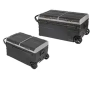 [Brass Monkey] Portable Low Profile DualZone Fridge/Freezer w/ Wheels - 95L