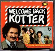 1976 Topps WELCOME BACK KOTTER Full WAX BOX 36 Wax Packs EXCELLENT! Tough!